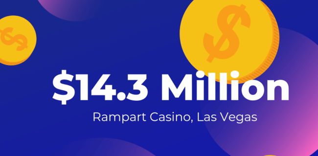 $14.3 Million slots win